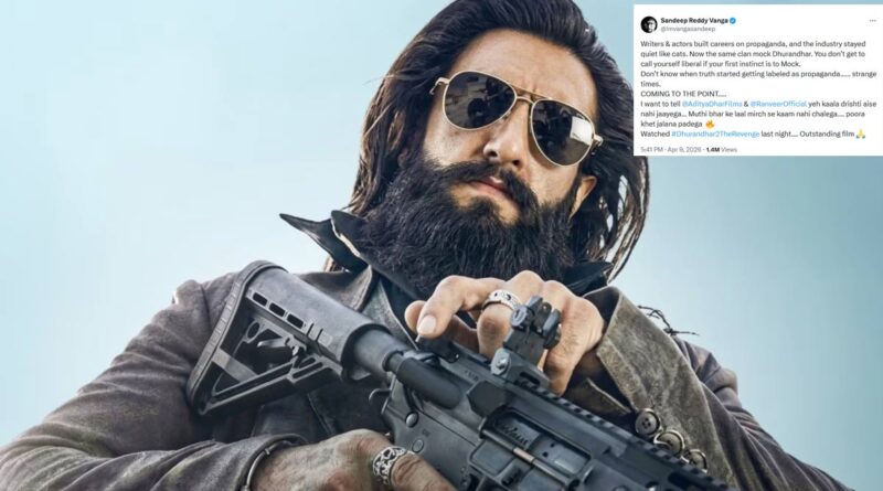 Sandeep Vanga blistering take on Dhurandhar The Revenge