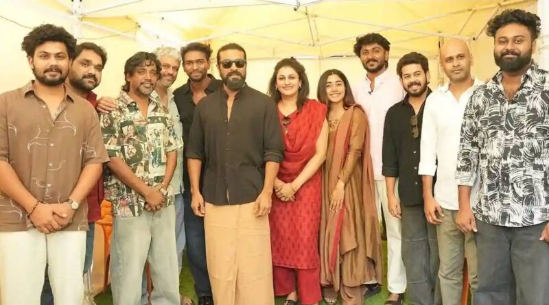 Vaazha 2 team enters the sets of Peddi