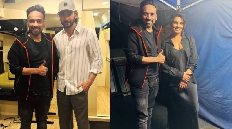 Mahesh-Priyanka pic with Bosco Martis from Varanasi goes viral