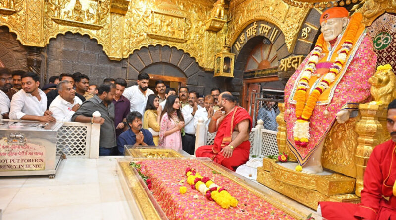 Vijay Visits Shirdi Sai Baba Temple Before Tamil Nadu Poll Results On May 4