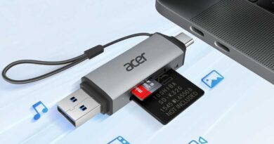Acer ODK4E0 Dual-USB SD microSD Card Reader