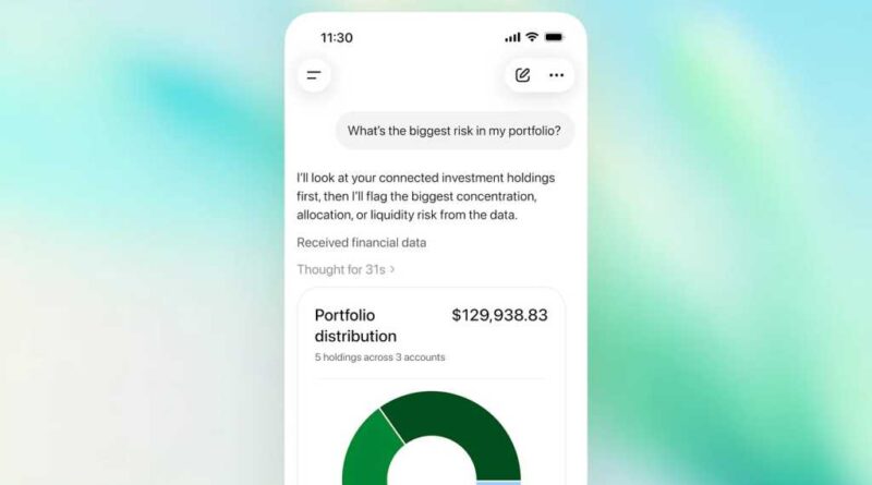ChatGPT personal finance