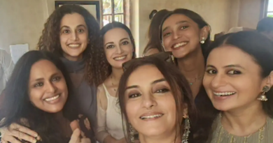 Divya Dutta enjoys a wonderful evening with Shabana Azmi, Taapsee Pannu