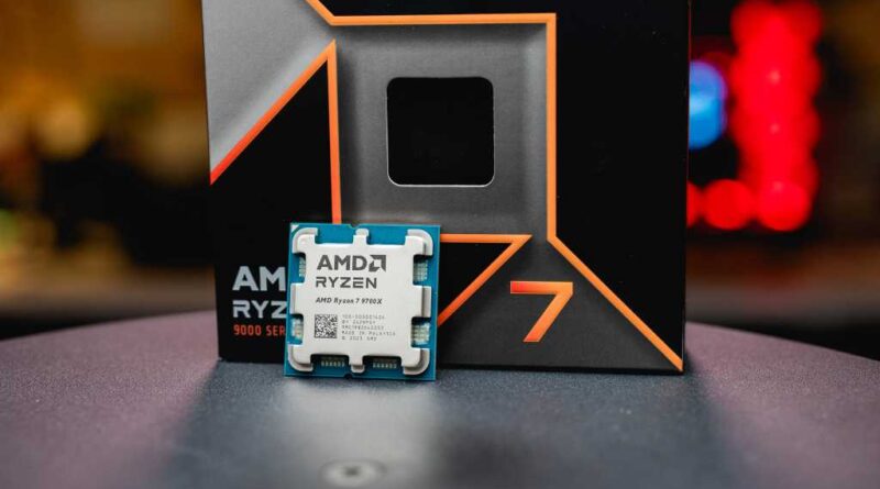 AMD Ryzen 7 9700X CPU with box
