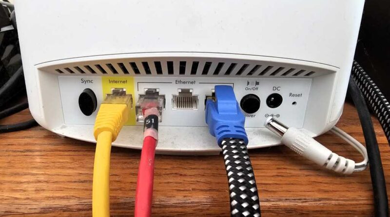 Unplugged reboot home router