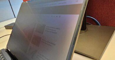 Surface Laptop 8 privacy shield on side