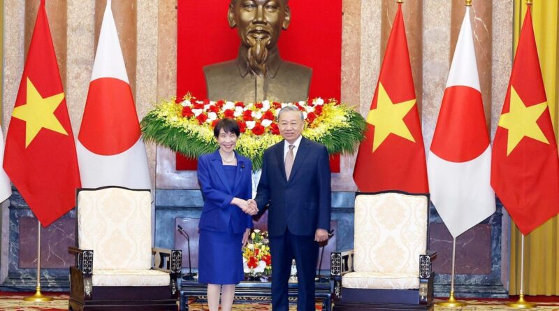 In Vietnam, Takaichi vows more effort to keep Asia 'free and open'