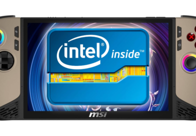 Intel Inside graphic with MSI Claw