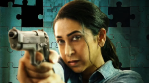 Karisma Kapoor plays a fierce cop in the neo-noir thriller