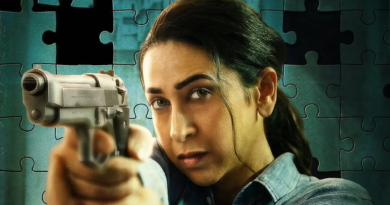 Karisma Kapoor plays a fierce cop in the neo-noir thriller