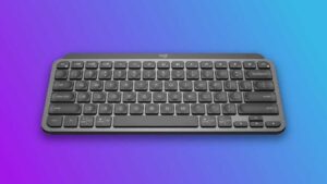 Logitech MX Keys Mini wireless keyboard