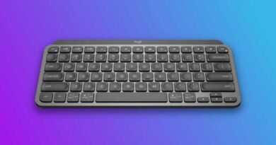 Logitech MX Keys Mini wireless keyboard