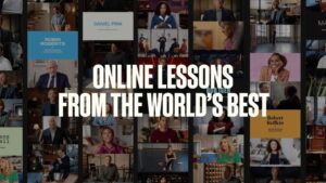 MasterClass online lessons promo