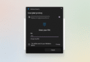 Creating a passkey for Microsoft account - default option