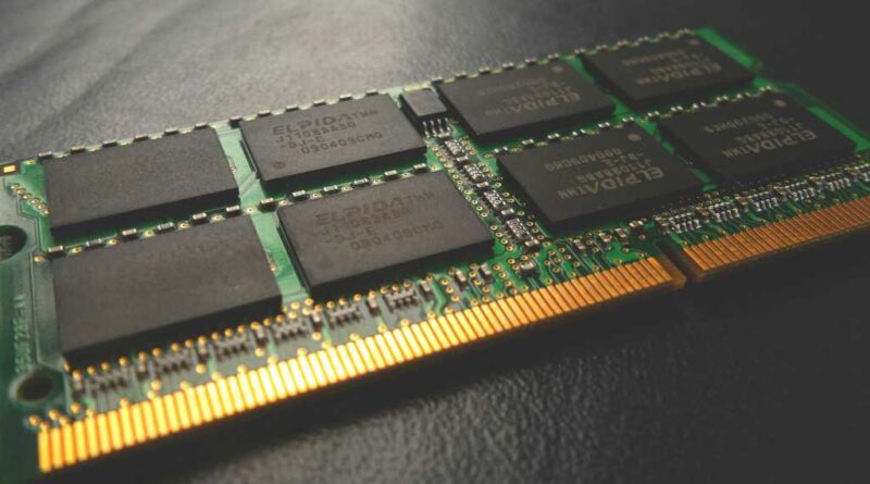 Laptop SO-DIMM RAM memory stick
