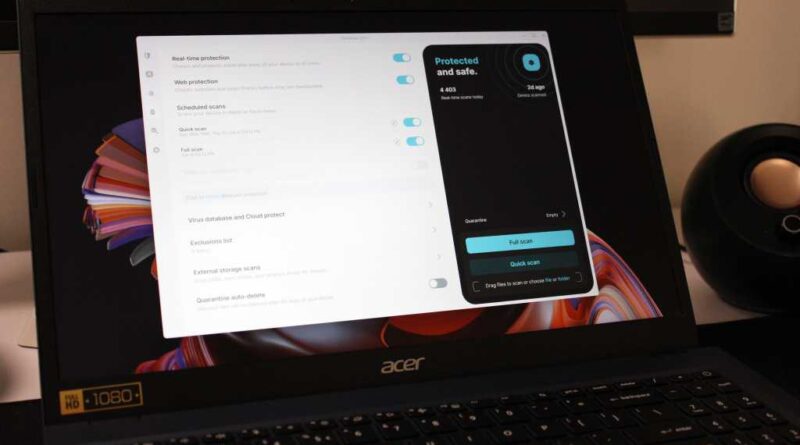 Surfshark Antivirus main screen (Nov 2024)