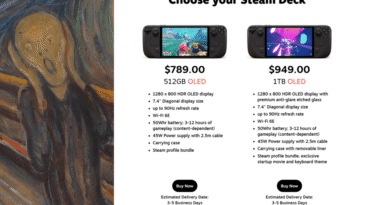 Steam Deck updated prices