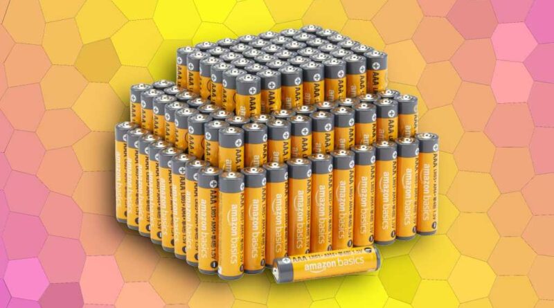 Amazon Basics AAA batteries 100-pack deal