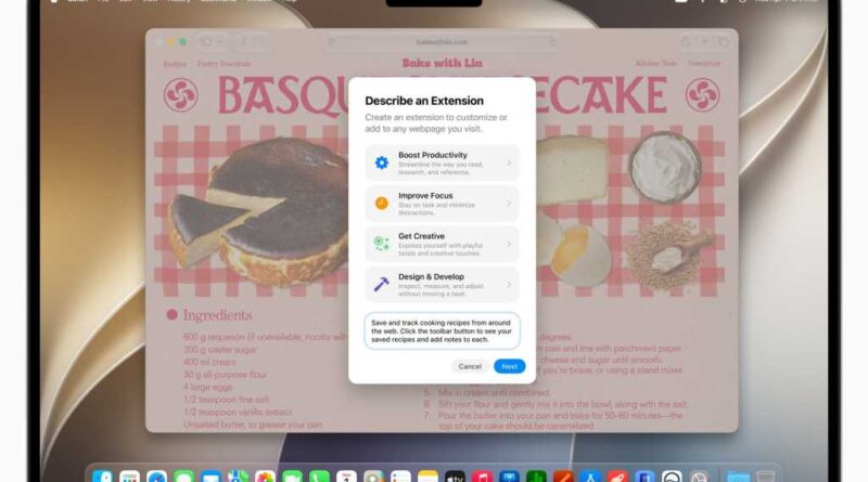 Apple Safari Extension