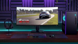Alienware AW3425DW OLED gaming monitor