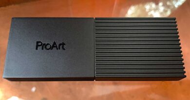 Asus ProArt PA40SU 40Gbps enclosure