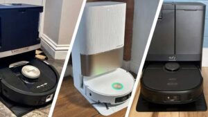 Robot vacuums from Shark, Dreame and Eufy