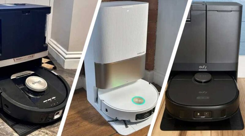 Robot vacuums from Shark, Dreame and Eufy