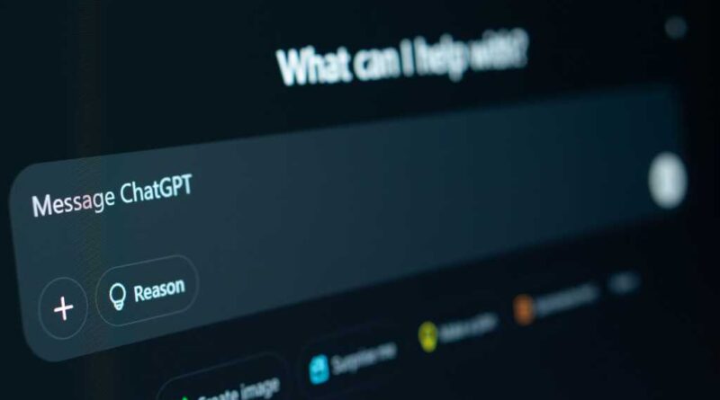 Message ChatGPT prompt box