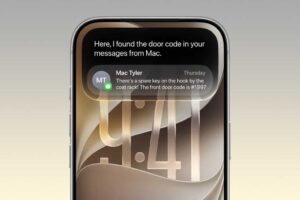 Siri AI inside the Dynamic Island in iOS 27