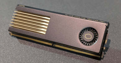 Cooler master DDR5 RAM with active cooling