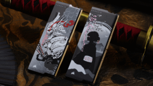 Corsair SHUGO DDR5 RAM with little paintings