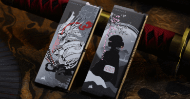 Corsair SHUGO DDR5 RAM with little paintings