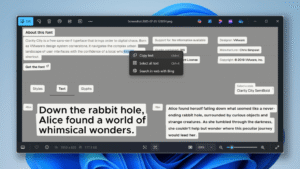 Windows Photos app with new OCR feature screenshot