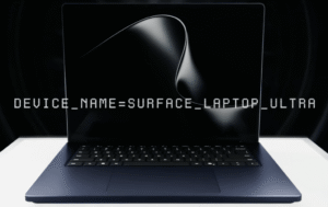 Microsoft Surface Laptop Ultra video shot