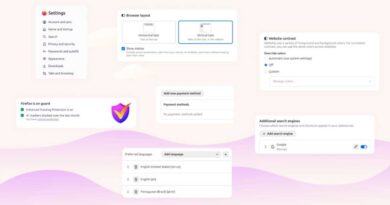 Firefox customize settings