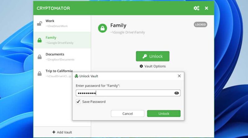 Hidden gem PC app Cryptomator