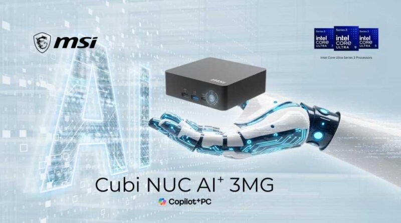 MSI Cubi NUC AI+ 3MG