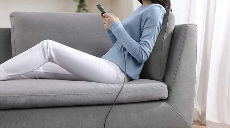 Anker long 100W USB-C charging cable lifestyle promo