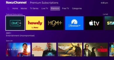Roku Premium Subscriptions