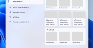 Windows search EU