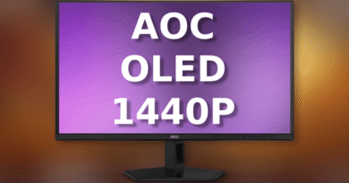 AOC OLED 27 inch monitor
