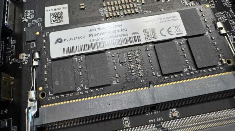 Test Peladn WO4 5600H ram