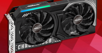 ASRock RX 9050 graphics card