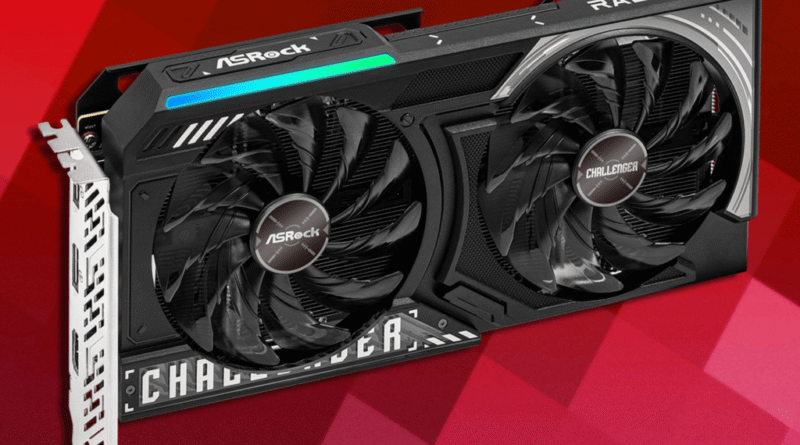 ASRock RX 9050 graphics card