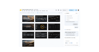 Google Slides AI generation