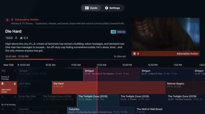 Bunny Ears TV guide