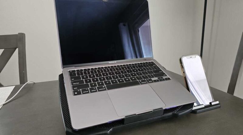 AIMIUZI Laptop Kühler Setup