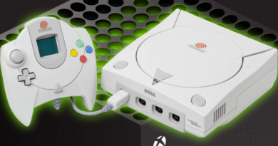 Sega Dreamcast on top of Microsoft Xbox Series X