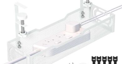 Cable management tray on Amazon