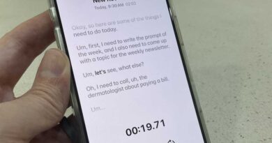 Apple Notes voice memo